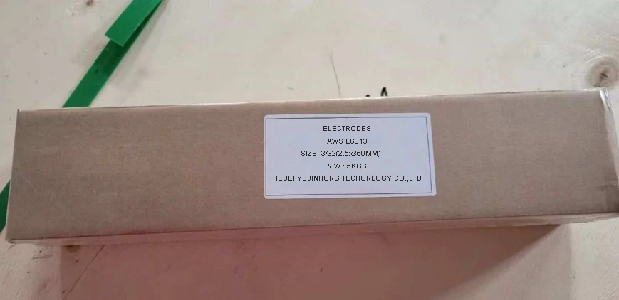 Applicable welding materials for carbon steel electrodes