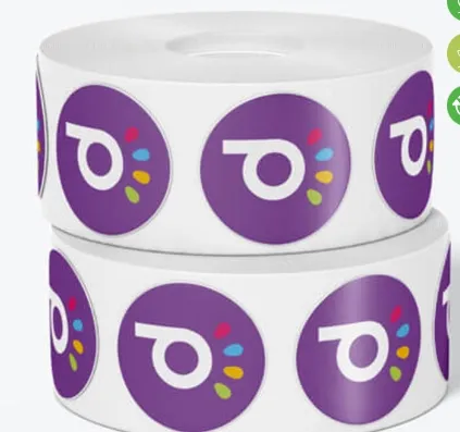 Custom Round Stickers on a Roll: Smart Branding, Seamless Application