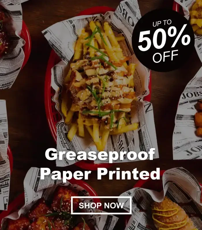 greasaproof paper printed