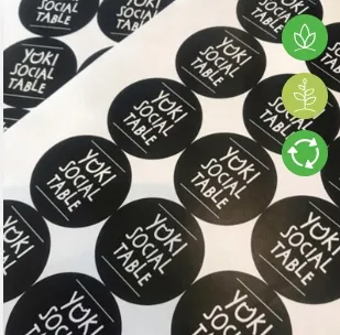 Printed Round Stickers for Every Brand Story