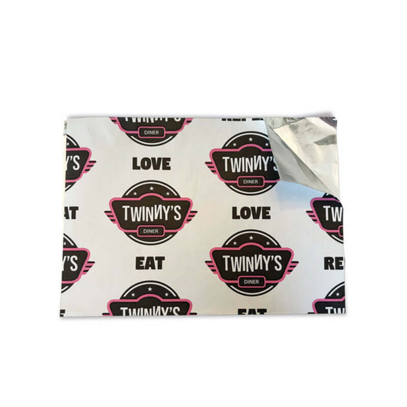 Printed Foil Lined Paper Sheets Custom Size