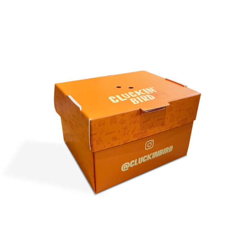 Printed Chicken Boxes - Flat Pack