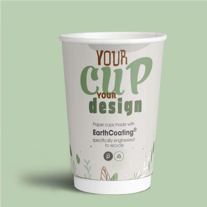 16oz Custom Branded reCUP Double Wall Recyclable Cups