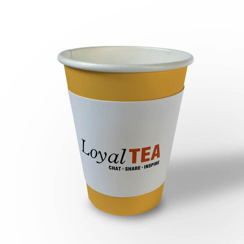 8oz Printed Cup Sleeves