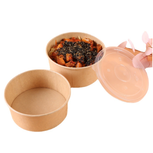 Disposable kraft paper bowl（450ml）