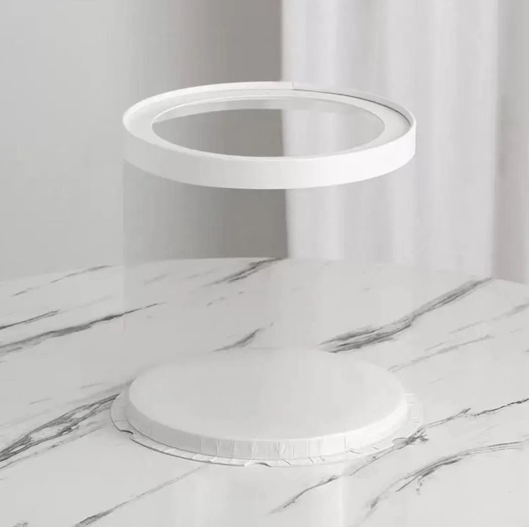 Round Cake Box Transparent Lid