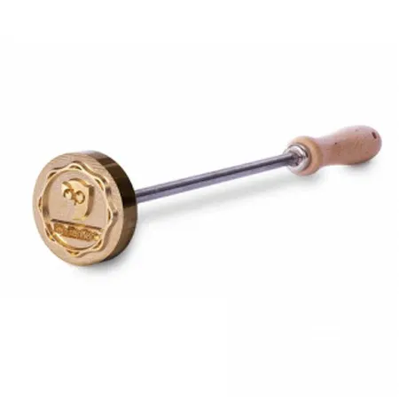 Manual Branding Iron - 25mm Diameter—Crisp Logos, Easy?