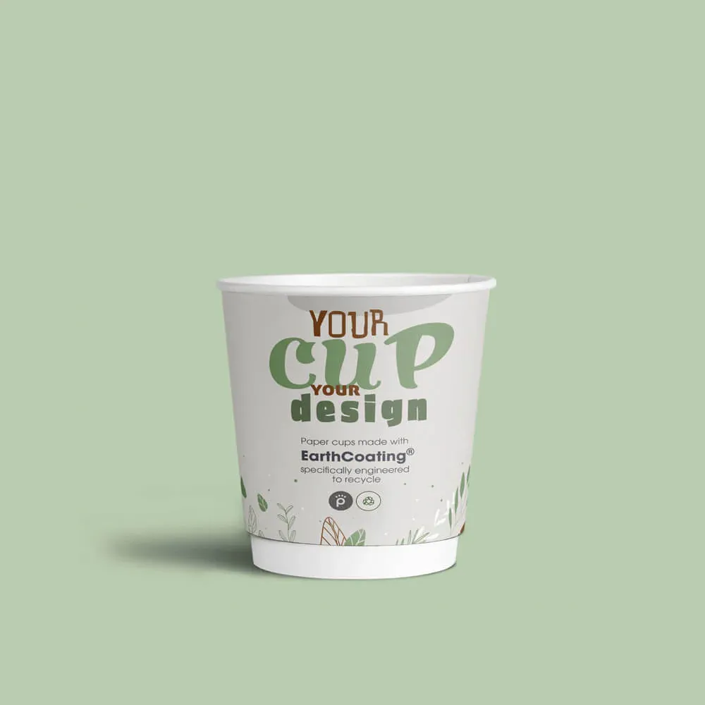 4oz reCUP Single Wall Recyclable Cups | EarthCoating® Eco-Friendly