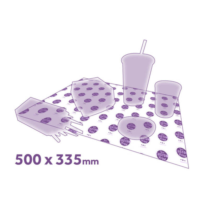 Printable Greaseproof Paper - Food-Safe, Nonstick, Custom