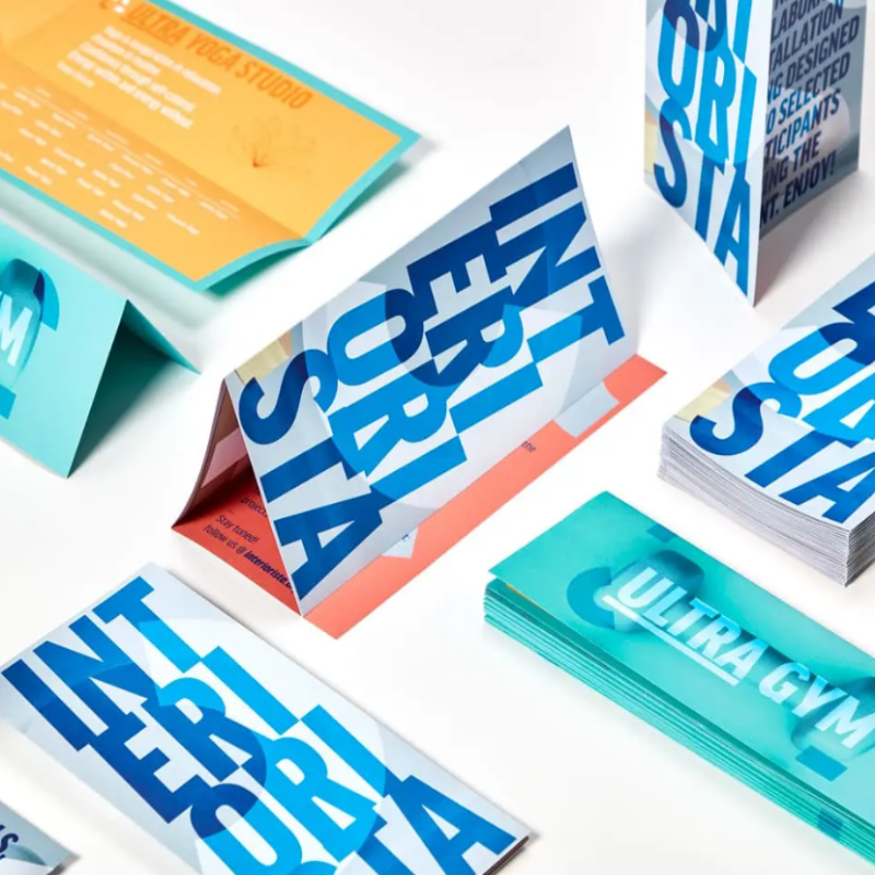 Printed Folded Flyers | Full-Color, Custom, Fast Turnaround