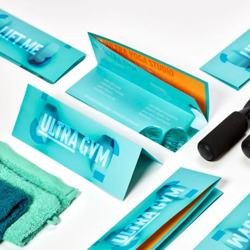 Printed Folded Flyers | Full-Color, Custom, Fast Turnaround