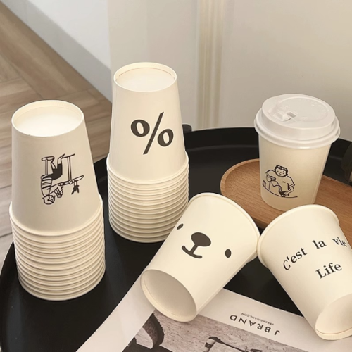 paper coffee cups with logo