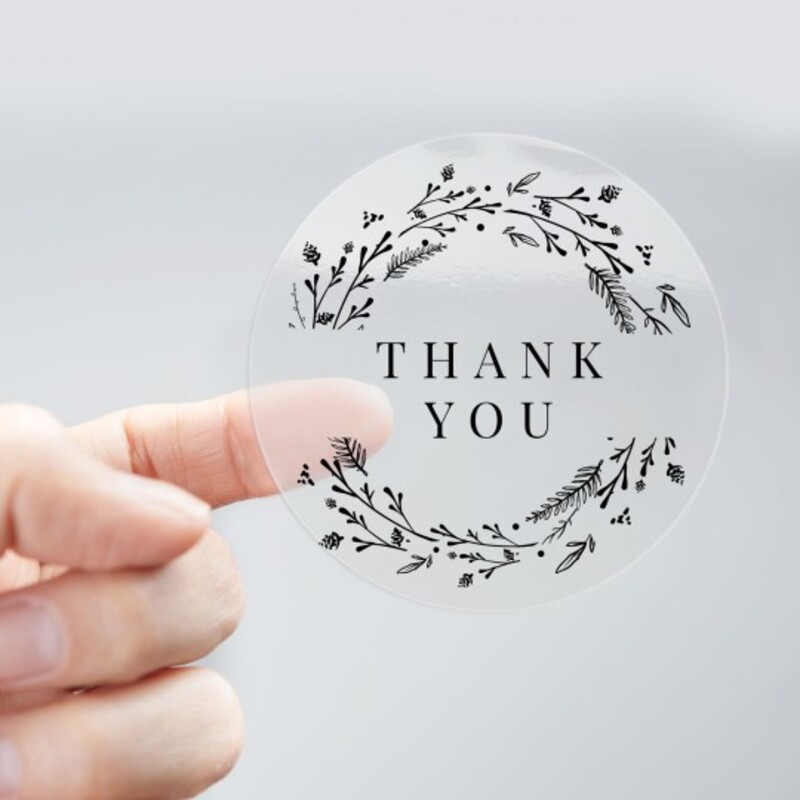 printed round stickers