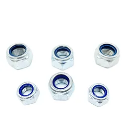 Nylon Insert Lock Nut High Quality Factory Price DIN985 DIN982 Stainless Steel Hex Nylock Nut