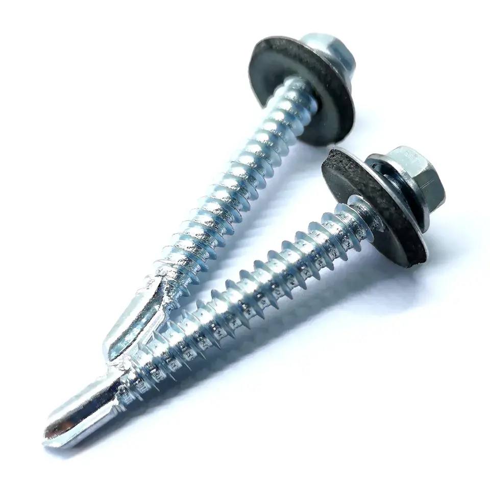 Hex Head Self Drilling Screws with EPDM/Bonded Washer