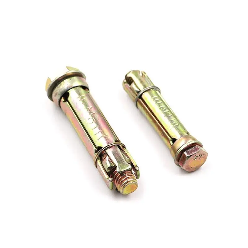 3/4PCS Fix Bolt Yellow/White Zinc Plated Stainless/Carbon Steel  Fix Expansion Anchor Bolt